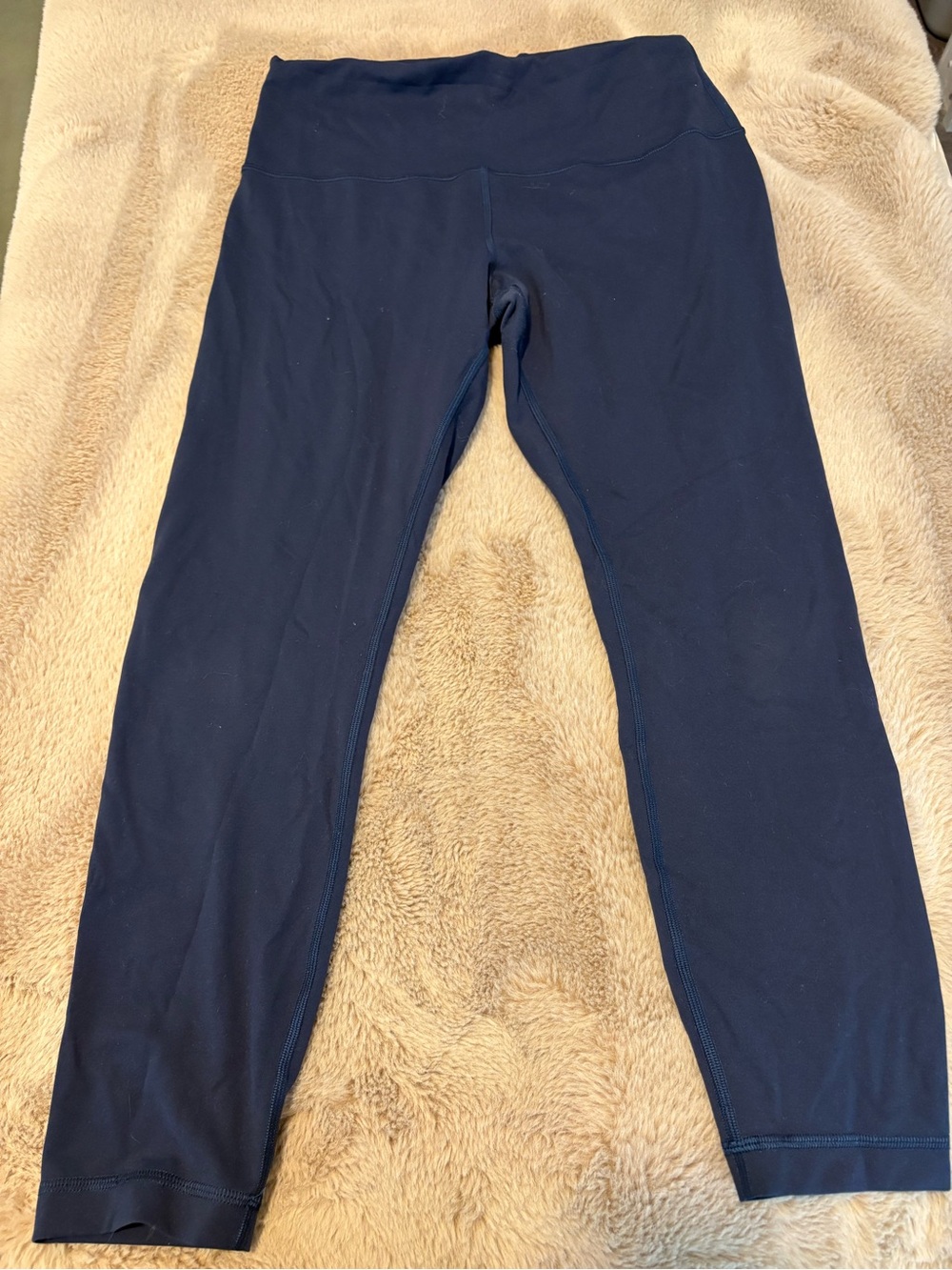 lululemon athletica Wunder Train Navy High-Rise Leggings